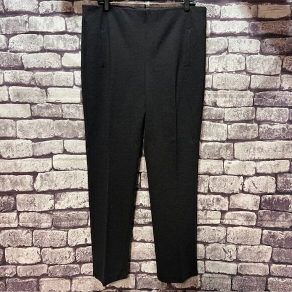 Chico's Gray Pull On Dress Pants Size L